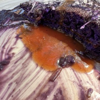 Stacks Pancake House - Purple ube pancackes with extra guava toffee syrup! OMMMMMMMMMMGMMMMMMMMMMM! - Breakfast & Brunch Near Me - Irvine, California