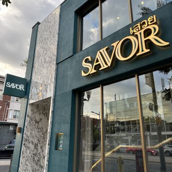 Savor Thai - the front of a restaurant - Thai Near Me - Toronto, Ontario Savor Thai - the front of a restaurant - Thai Near Me - Toronto, Ontario