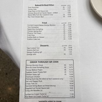 Yank Sing - Dim sum menu (part2) - Dim Sum Near Me - San Francisco, California Yank Sing - Dim sum menu (part2) - Dim Sum Near Me - San Francisco, California