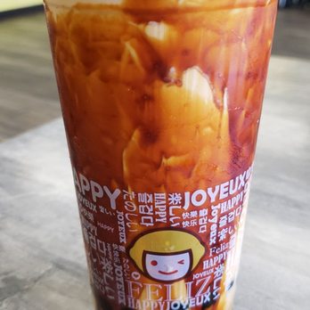 Happy Lemon - Milk Tea with Okinawa Brown Sugar. This is NOT the Okinawa Fresh Milk. - Coffee & Tea Near Me - Stockton, California Happy Lemon - Milk Tea with Okinawa Brown Sugar. This is NOT the Okinawa Fresh Milk. - Coffee & Tea Near Me - Stockton, California