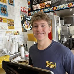 Friendly Rusty Taco Cashier