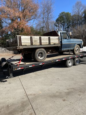 I Transport Large Trucks and Vehicles! - Call for your Free Estimate!