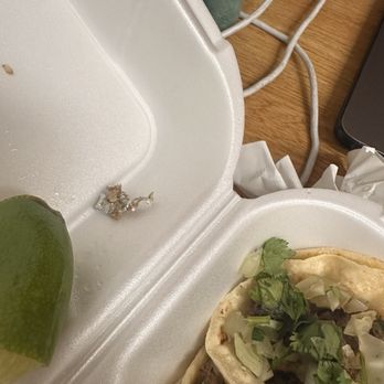 Sofia's Pupuseria - Aluminum foil found in my tacos - Salvadoran Near Me - Arlington, Virginia Sofia's Pupuseria - Aluminum foil found in my tacos - Salvadoran Near Me - Arlington, Virginia