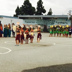 Paularino Elementary School - Hawaiian dance at 2014 Multicultural night