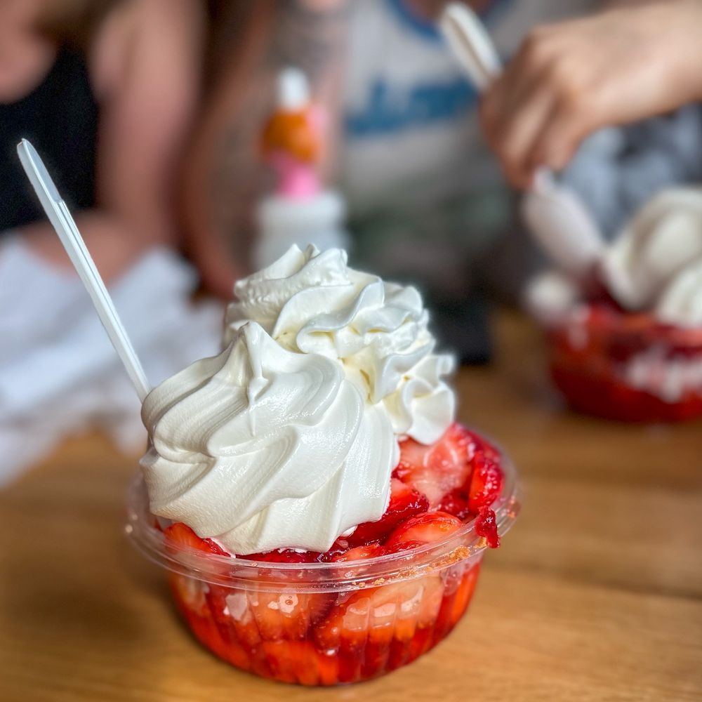 Ivanhoe's Drive In - Strawberry shortcake - Ice Cream & Frozen Yogurt Near Me - Upland, Indiana