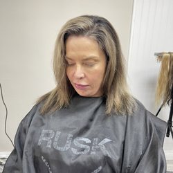 Jade Beauty Lounge - Before color and extension install