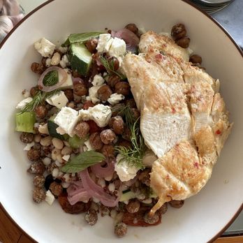 Hau Tree - Greek salad with chicken - Seafood Near Me - Honolulu, Hawaii Hau Tree - Greek salad with chicken - Seafood Near Me - Honolulu, Hawaii