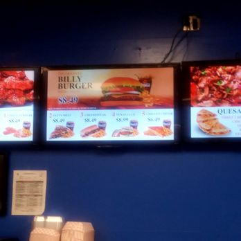 Billy Hardwick's All Star Lanes - Clearer picture of the menu - Bowling Near Me - Memphis, Tennessee