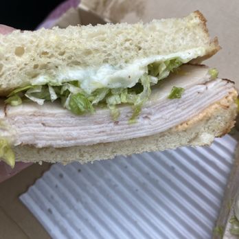 Wawa - Not a great view of it, but it was yummy! Mine is customized and has less on it than what it comes with. - Convenience Stores Near Me - Quakertown, Pennsylvania