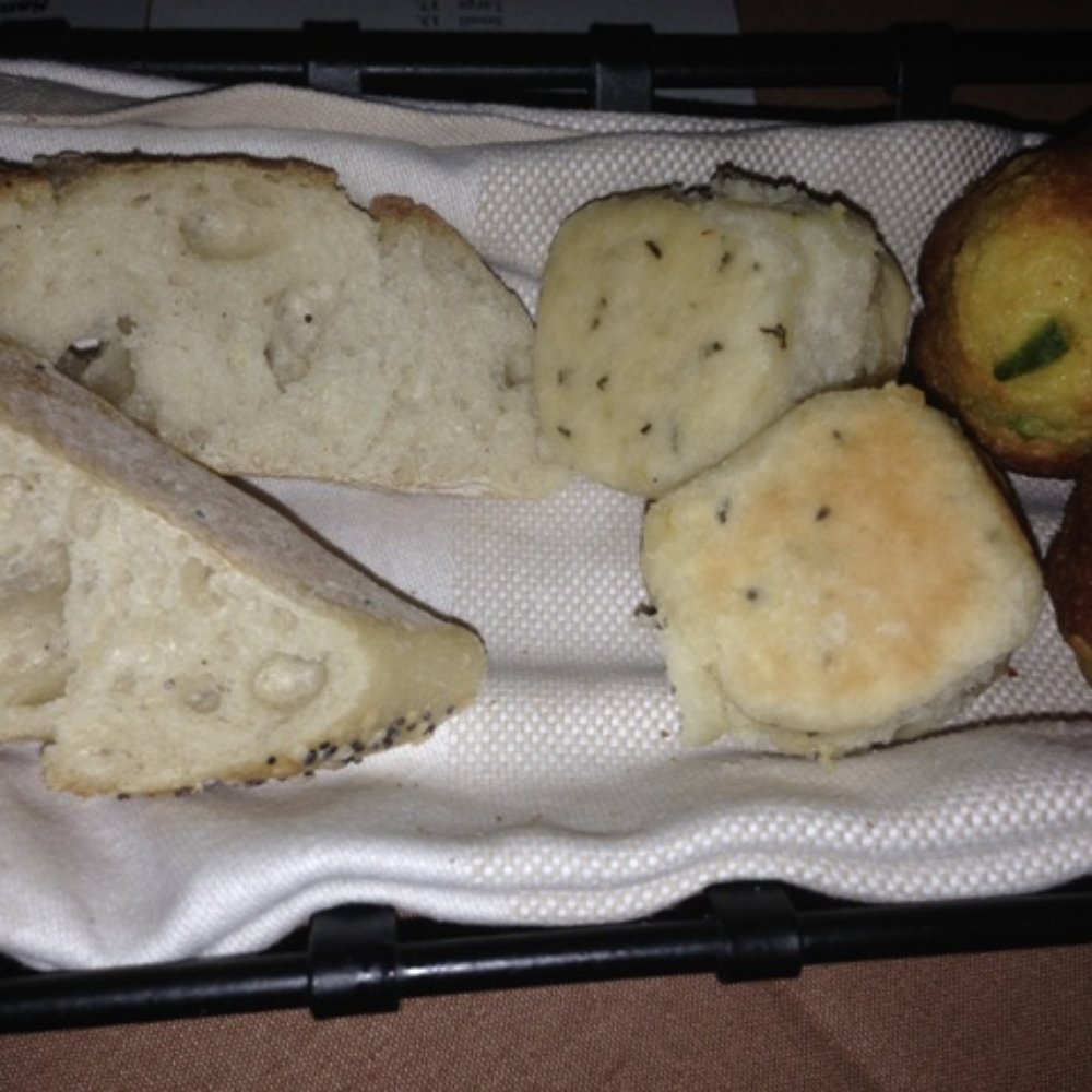 Pamplemousse Grille - Complimentary basket of 3 breads - New American Near Me - Solana Beach, California Pamplemousse Grille - Complimentary basket of 3 breads - New American Near Me - Solana Beach, California