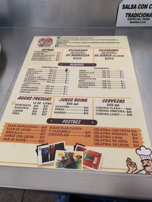 Menu photo 1 Arturo el Amigo Guadalajara, JAL Menu photo 1 Arturo el Amigo Guadalajara, JAL