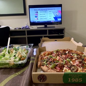 Pizza Factory - Caesar salad and medium Pizza Factory Special - Italian Near Me - Monterey, California Pizza Factory - Caesar salad and medium Pizza Factory Special - Italian Near Me - Monterey, California