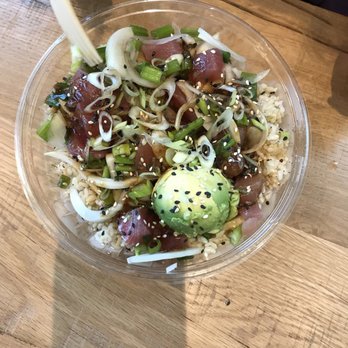 Pono Ono Poke - Large brown rice based Shoyu Tuna Bowl - Poke Near Me - Evanston, Illinois Pono Ono Poke - Large brown rice based Shoyu Tuna Bowl - Poke Near Me - Evanston, Illinois