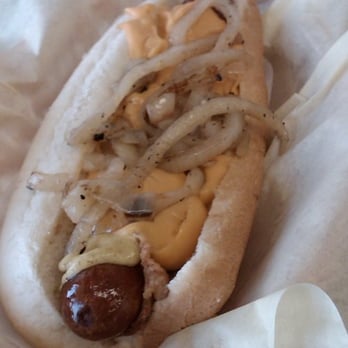 Fab Hot Dogs - Bacon Cheddar Dog - Hot Dogs Near Me - Reseda, California