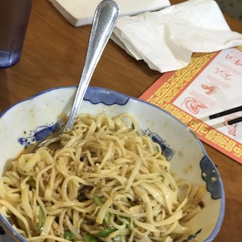Chef Z's - Dandan noodle after mixed - Szechuan Near Me - San Jose, California