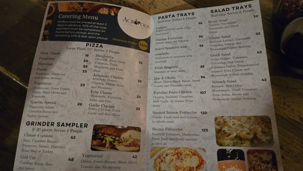 Menu photo 1 Acropolis Pizza & Pasta Everett, WA