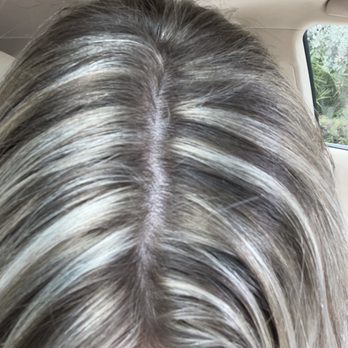Trini Salon & Spa - Zebra highlights, the lack of care is apparent. Felt rushed and now I have to get this fixed. - Hair Salons Near Me - Miami, Florida Trini Salon & Spa - Zebra highlights, the lack of care is apparent. Felt rushed and now I have to get this fixed. - Hair Salons Near Me - Miami, Florida