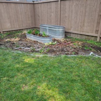L&S Landscape - A bad attempt on my part to give the wife some planters lol! - Landscaping Near Me