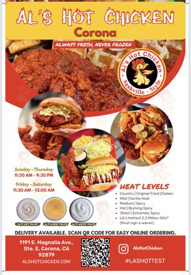 AL’S HOT CHICKEN - CORONA - Updated February 2025 - 37 Photos & 46