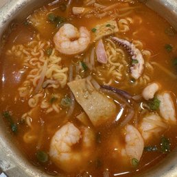 Seafood ramen Seafood ramen
