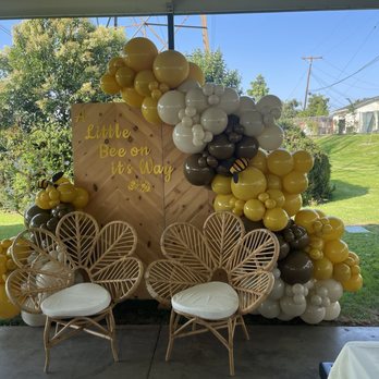 A La Mode Collections - I rented the backdrop and 2 chairs. - Party Equipment Rentals Near Me - Santa Ana, California