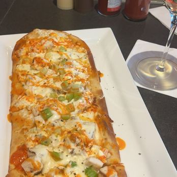 Queen City Kitchen - Buffalo chicken flatbread - American Near Me - Buffalo, New York