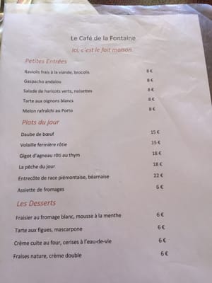 Le Café de la Fontaine by null