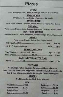 Menu photo 8 O'Dunken's Draught House Twin Falls, ID Menu photo 8 O'Dunken's Draught House Twin Falls, ID