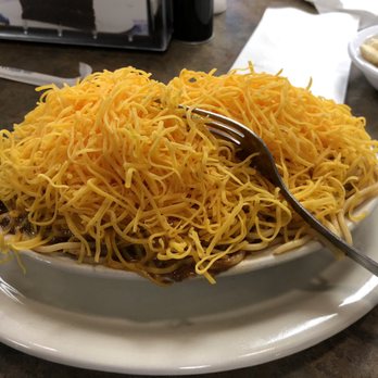 Skyline Chili - A 'three-way' - Hot Dogs Near Me - Cincinnati, Ohio