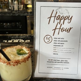 Livery - Happy Hour menu ($3 off cocktails) and Soledad Fire - Latin American Near Me - Noblesville, Indiana Livery - Happy Hour menu ($3 off cocktails) and Soledad Fire - Latin American Near Me - Noblesville, Indiana