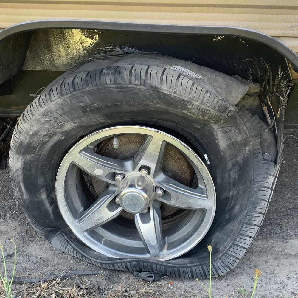 Les Schwab Tire Center - Right tire that DID explode! - Tires Near Me - Centralia, Washington Les Schwab Tire Center - Right tire that DID explode! - Tires Near Me - Centralia, Washington