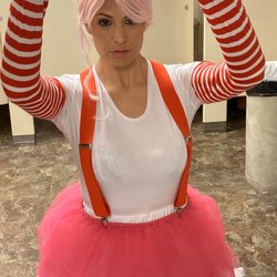 Party City - Entire costume from Party City (minus the pink hair... that is allll mine )