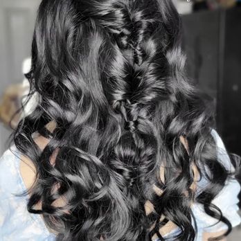 Monica Ram Beauty - Bridal shower hair was different then wedding hair - Makeup Artists Near Me Monica Ram Beauty - Bridal shower hair was different then wedding hair - Makeup Artists Near Me