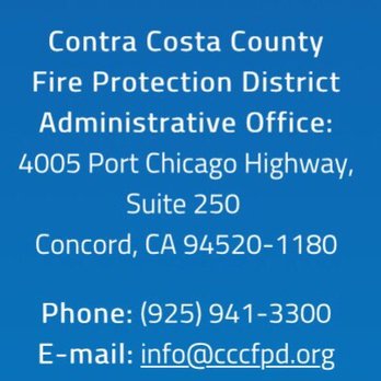 Contra Costa County Fire Protection District - Fire Departments Near Me - Concord, California