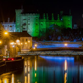 Ormonde Language Tours - Kilkenny castle at night. - Walking Tours Near Me - Kilkenny, KK Ormonde Language Tours - Kilkenny castle at night. - Walking Tours Near Me - Kilkenny, KK