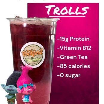 Rockford Nutrition - a picture of a drink and a troll - Juice Bars & Smoothies Near Me - Rockford, Illinois Rockford Nutrition - a picture of a drink and a troll - Juice Bars & Smoothies Near Me - Rockford, Illinois