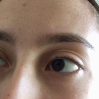 SOI Brow Threading - A few hours later- no redness! - Waxing Near Me - Dallas, Texas