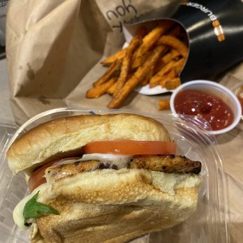 Burgerim - Grilled Chicken Burger Combo - Burgers Near Me - Carmichael, California