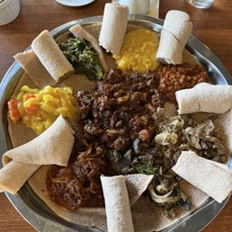 Meat + veggie combo plate