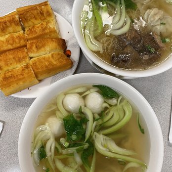 Canton Wonton House - Chinese donut, 9. Wonton and Beef Brisket Noodle Soup, 16. Sui-Kau and Fish Ball Noodle Soup - Cantonese Near Me - Seattle, Washington Canton Wonton House - Chinese donut, 9. Wonton and Beef Brisket Noodle Soup, 16. Sui-Kau and Fish Ball Noodle Soup - Cantonese Near Me - Seattle, Washington