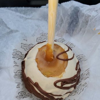 Rocky Mountain Chocolate Factory - May 2020: $8.99 Tiger Butter Apple...sooooo good! - Chocolatiers & Shops Near Me - Saint Augustine, Florida Rocky Mountain Chocolate Factory - May 2020: $8.99 Tiger Butter Apple...sooooo good! - Chocolatiers & Shops Near Me - Saint Augustine, Florida