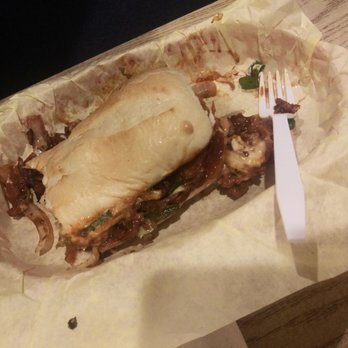 Bumblebees BBQ and Grill - Kp spicy pork sandwich - New American Near Me - Midvale, Utah Bumblebees BBQ and Grill - Kp spicy pork sandwich - New American Near Me - Midvale, Utah