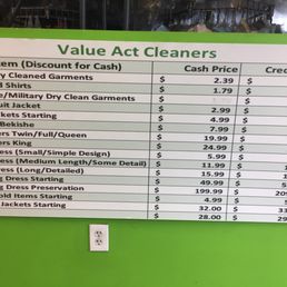 Services pricelist as of Jan '19
