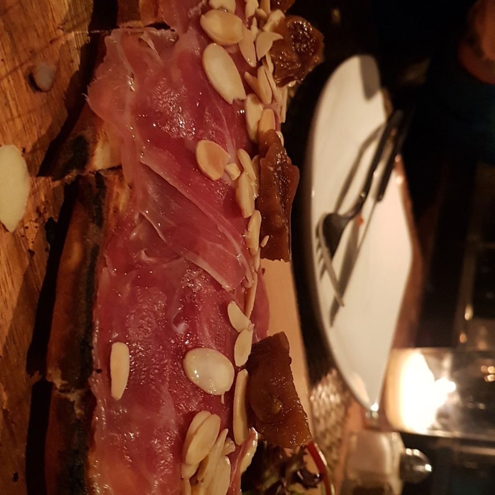 Banc Cafe - prosciutto & fig flatbread - Cafes Near Me - New York, New York Banc Cafe - prosciutto & fig flatbread - Cafes Near Me - New York, New York