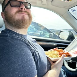 Chow mein, General Tso's chicken, and honey garlic chicken Chow mein, General Tso's chicken, and honey garlic chicken