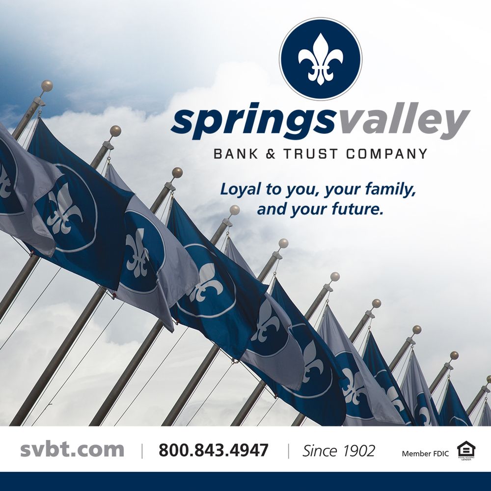 Springs Valley Bank And Trust French Lick Indiana SPRINGS VALLEY BANK & TRUST COMPANY - Request Information - 8482 Hwy 56
