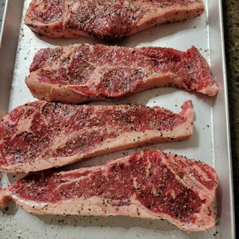 Arlington Cattle - NY strip steaks cut to order - Butcher Near Me - Buckeye, Arizona Arlington Cattle - NY strip steaks cut to order - Butcher Near Me - Buckeye, Arizona