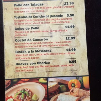 Mi Tierra - menu 2 - Tacos Near Me - Foley, Alabama