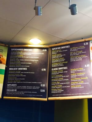 Menu photo 1 Tropical Smoothie Cafe Dothan, AL Menu photo 1 Tropical Smoothie Cafe Dothan, AL