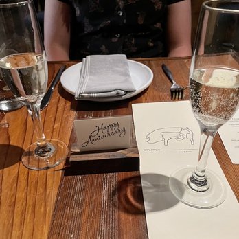 Intero Restaurant - Cute anniversary greeting - Italian Near Me - Austin, Texas